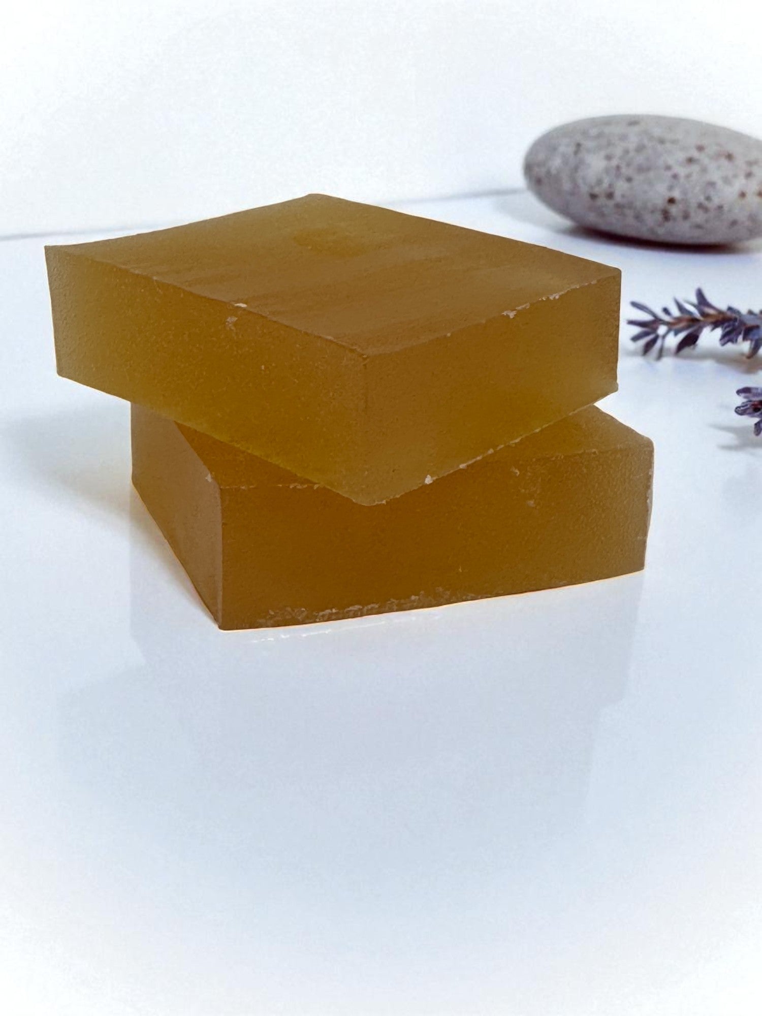 White Honey and Amber Honey Based Soap Bar